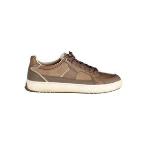 Lumberjack Leather LaceUp Casual Sneakers Men Brown